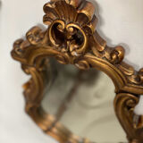 Classic golden mirror 53x27cm