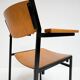 6 chaises empilables par Gijs van der Sluis, 1970