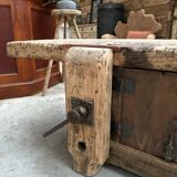 Huge workbench at the beginning of the 20th century transformed into a TV unit