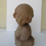 Child bust terracotta 1931