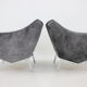 1970s pair of italian design armchairs
