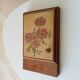 Vintage key holder wall box from the 60s/70s