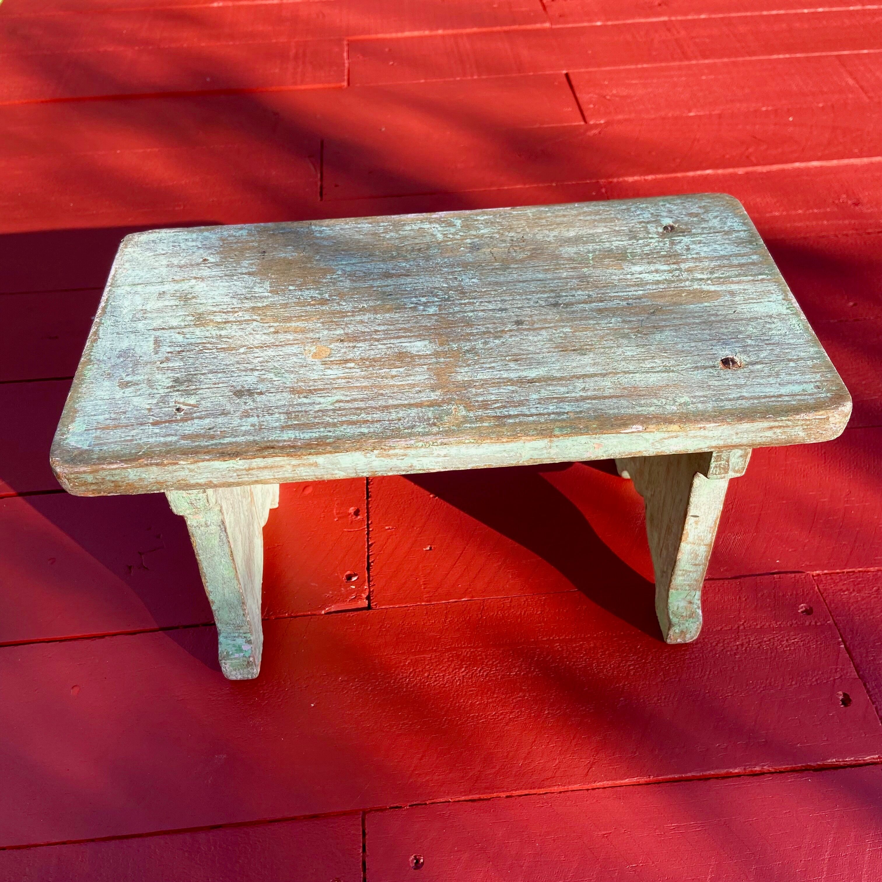 Wooden bench