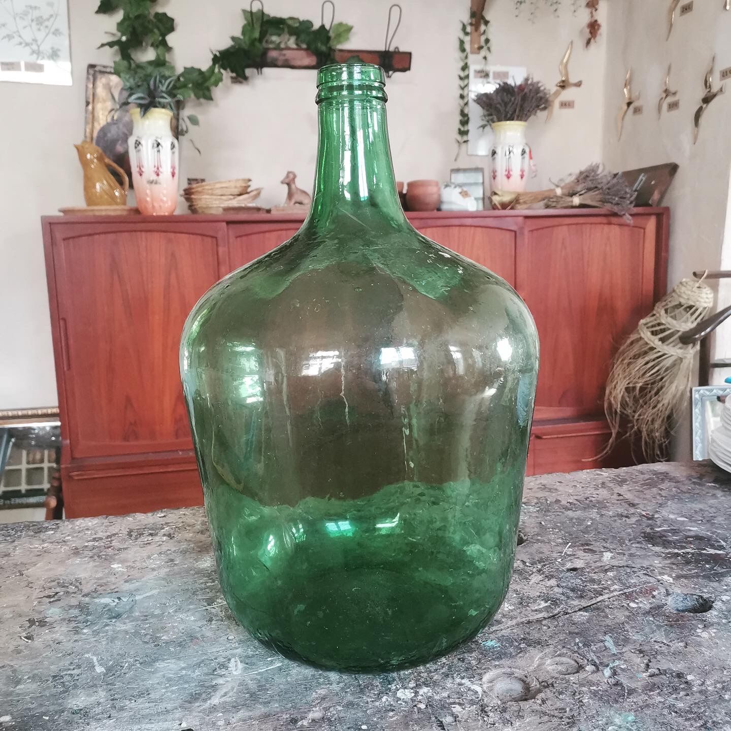 Green demijohn
