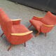 Chair 50s vintage Red