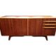 Den Boer mahogany and beech sideboard, 1950s