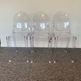 Set of 3 Victoria Ghost by Philippe Starck - Kartell