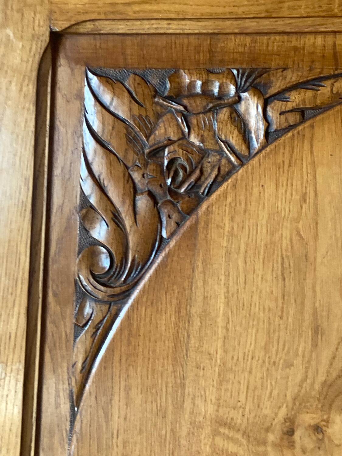 Small Art Deco period removable wardrobe