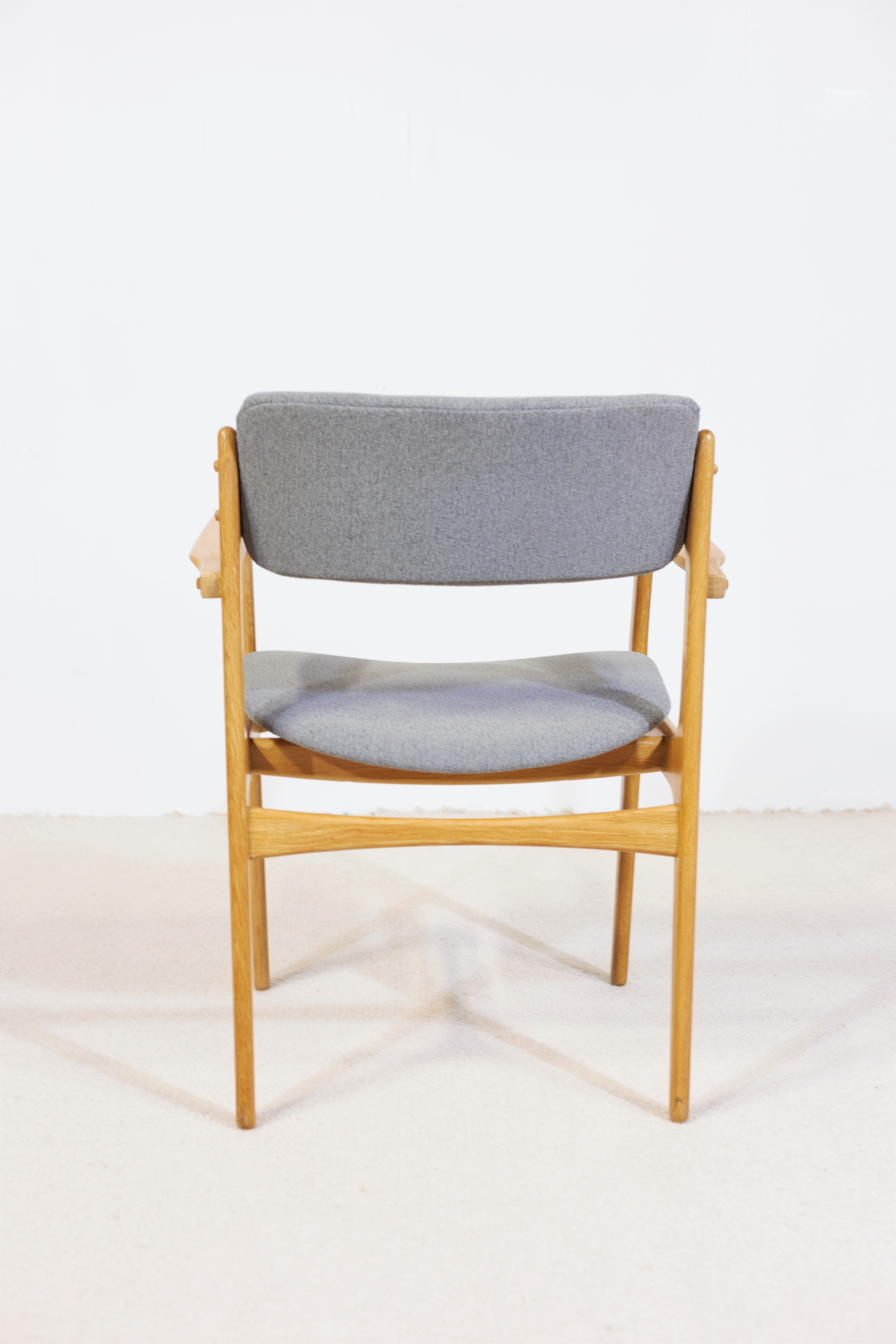 Erik Buch armchair in oak