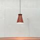 Mid-century perforated metal pendant lamp, 1960s, set of 3