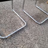 Pair of Chairs Marcel Breuer Cesca B32 italy