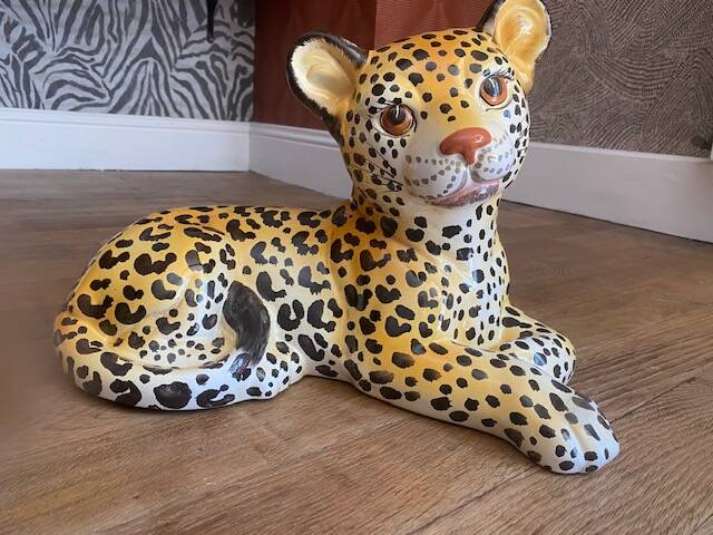 Beautiful Ceramic Leopard