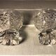 Vintage crystal shells in cut glass