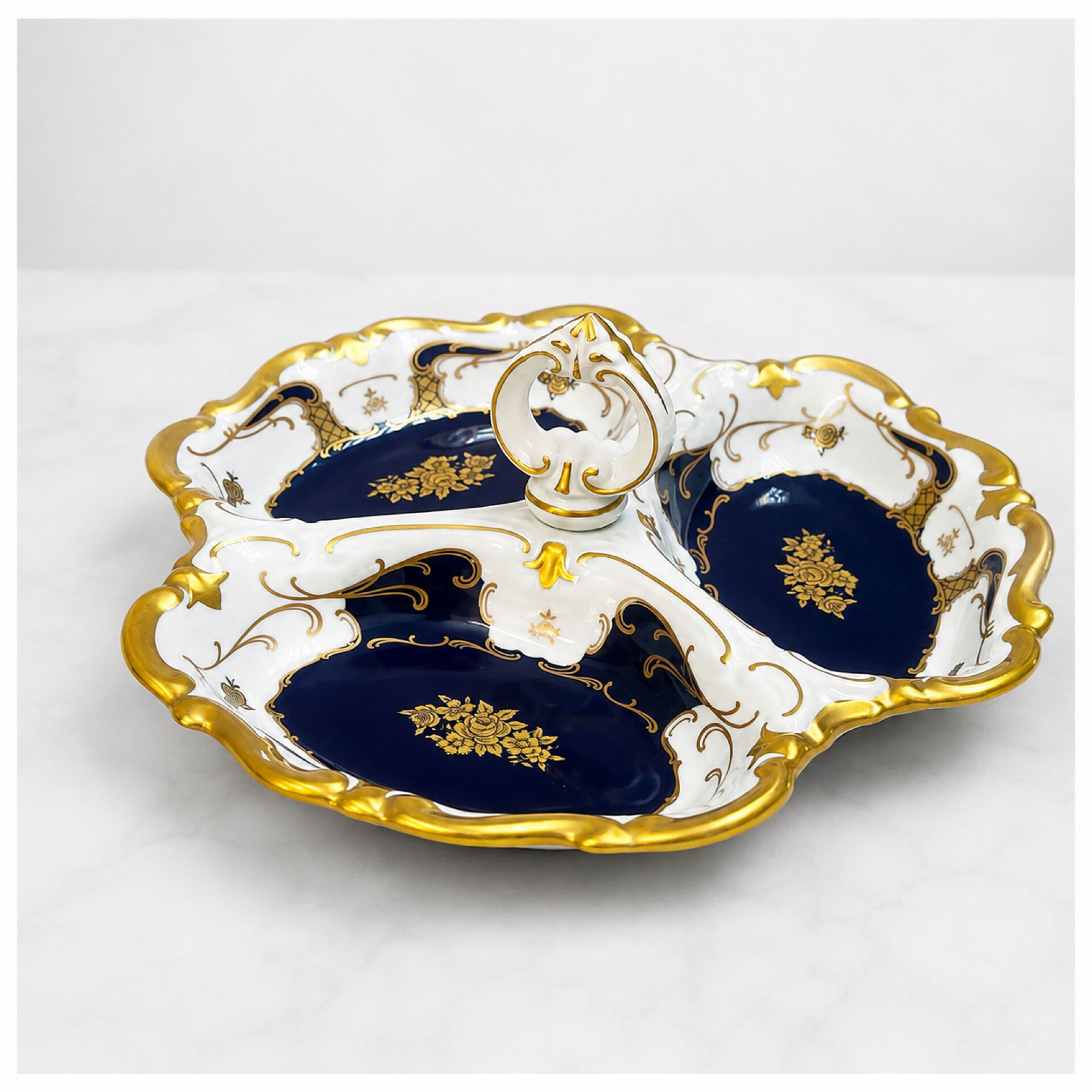 German porcelain serving dish Reichenbach