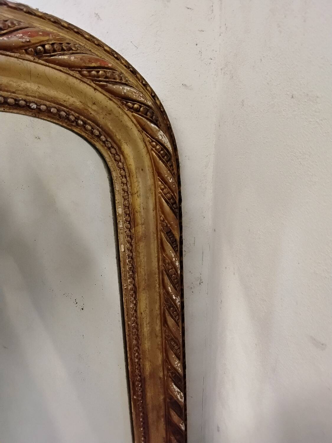 Grand miroir ancien