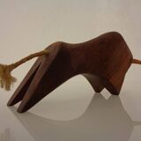 Mahogany Bull Pen Holder, Denmark, 1960s
