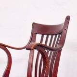 Chaise de bureau Capua d'Adolf Loos – N° 669 – Hêtre, teinte acajou – 1923