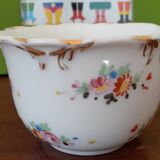 Antique flowered porcelain cup