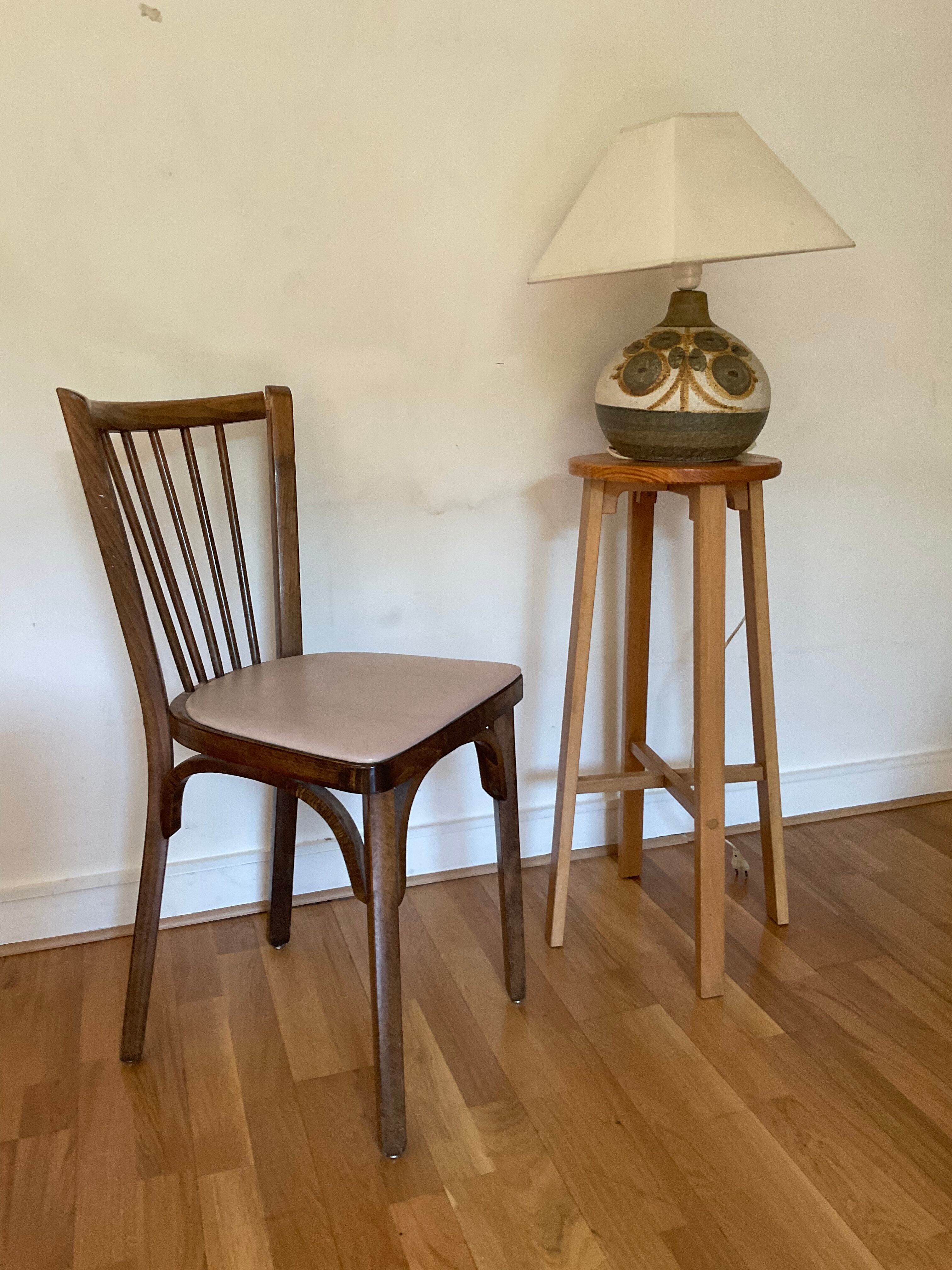 Scandinavian stool or side table