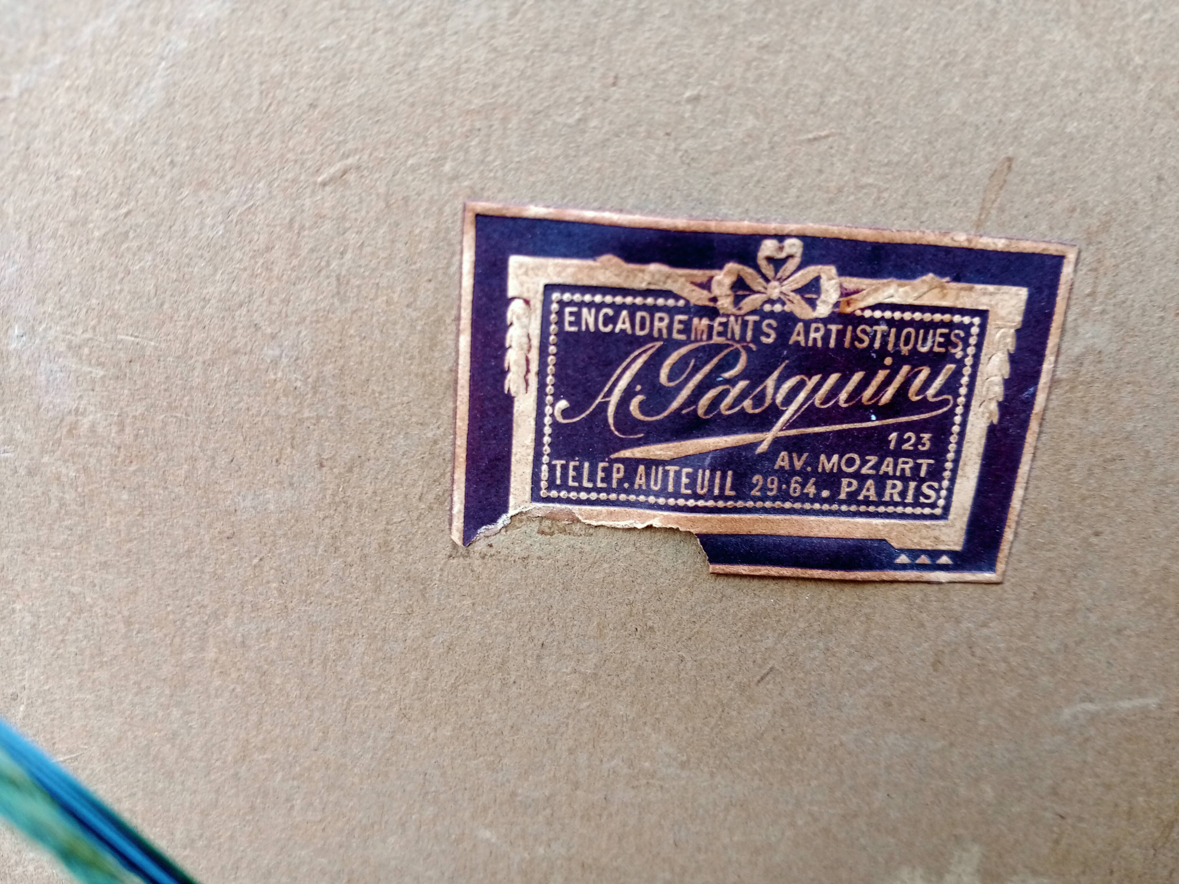 Former camera boat frame