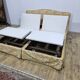 Exclusive Dual electric bed 200 cm x 200 cm - Vintage Gold 1970s.