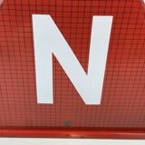 Old enamelled signposting plaque Railway 1930