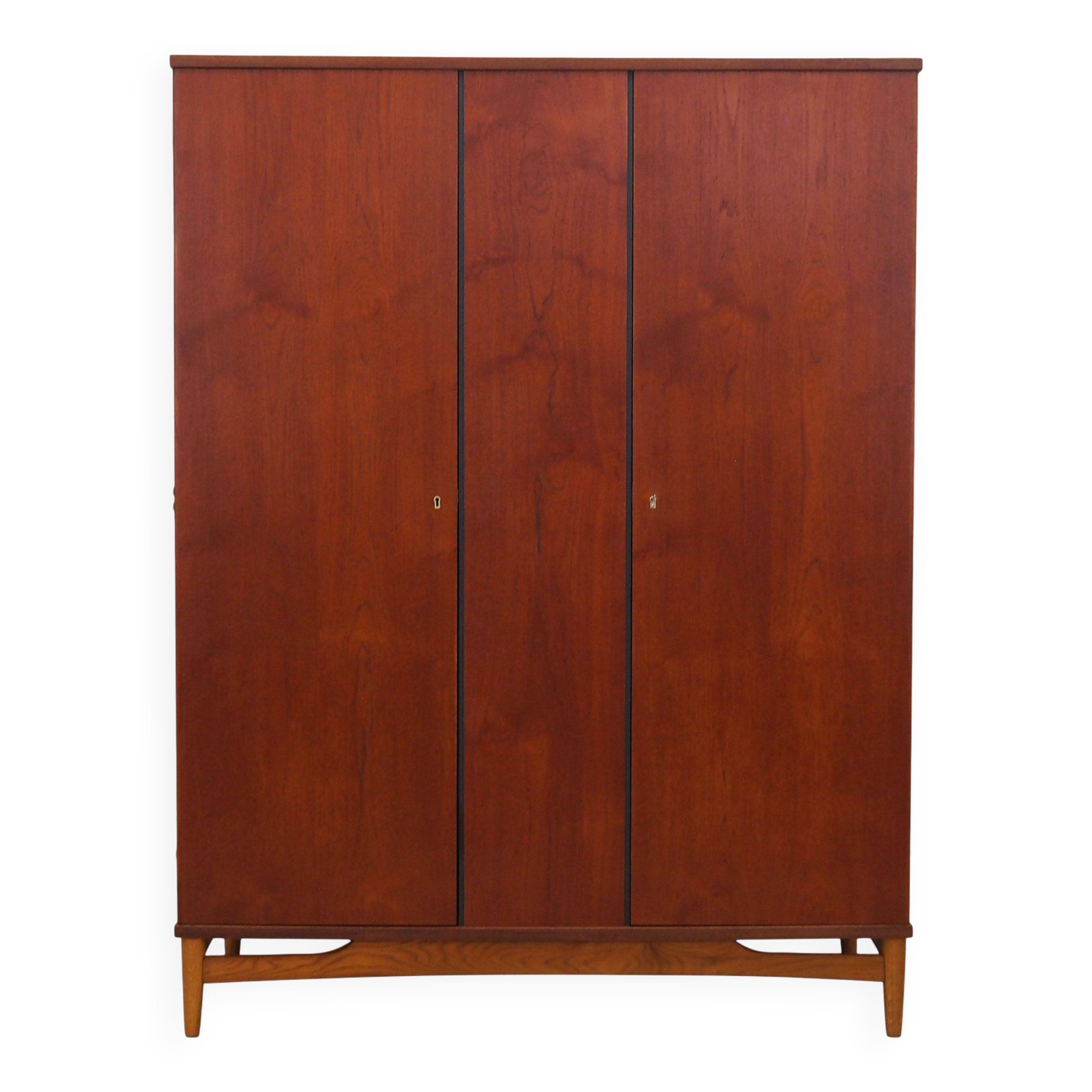 Teak wardrobe, Danish design, 1960s, production: Denmark