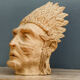 Terracotta Indian mask