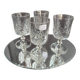 4 verres à vin Baccarat