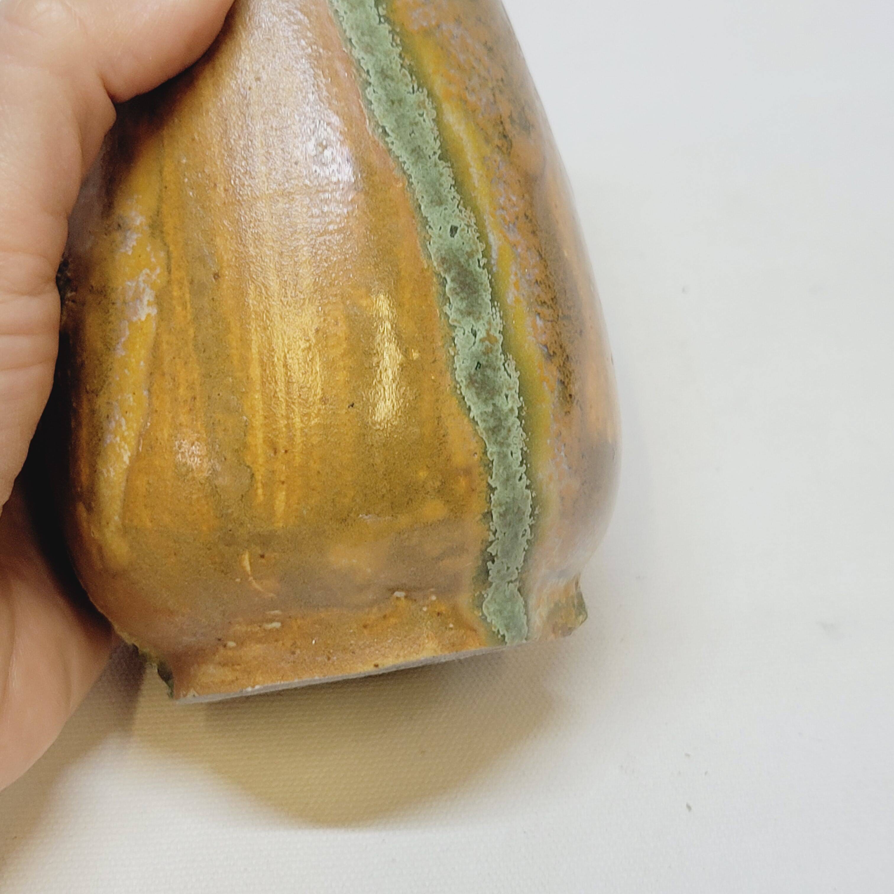Enameled Stoneware Vase L'artisan L Artisan Pratique Art Nouveau Style Denbac