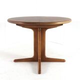Round extendable dining table 'Malges' - vintage - danish style