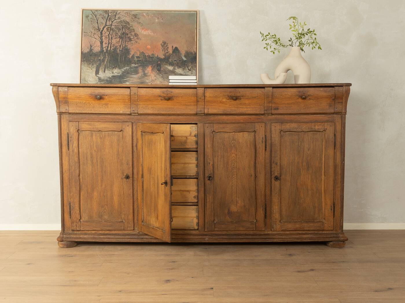 Antique sideboard in French country style