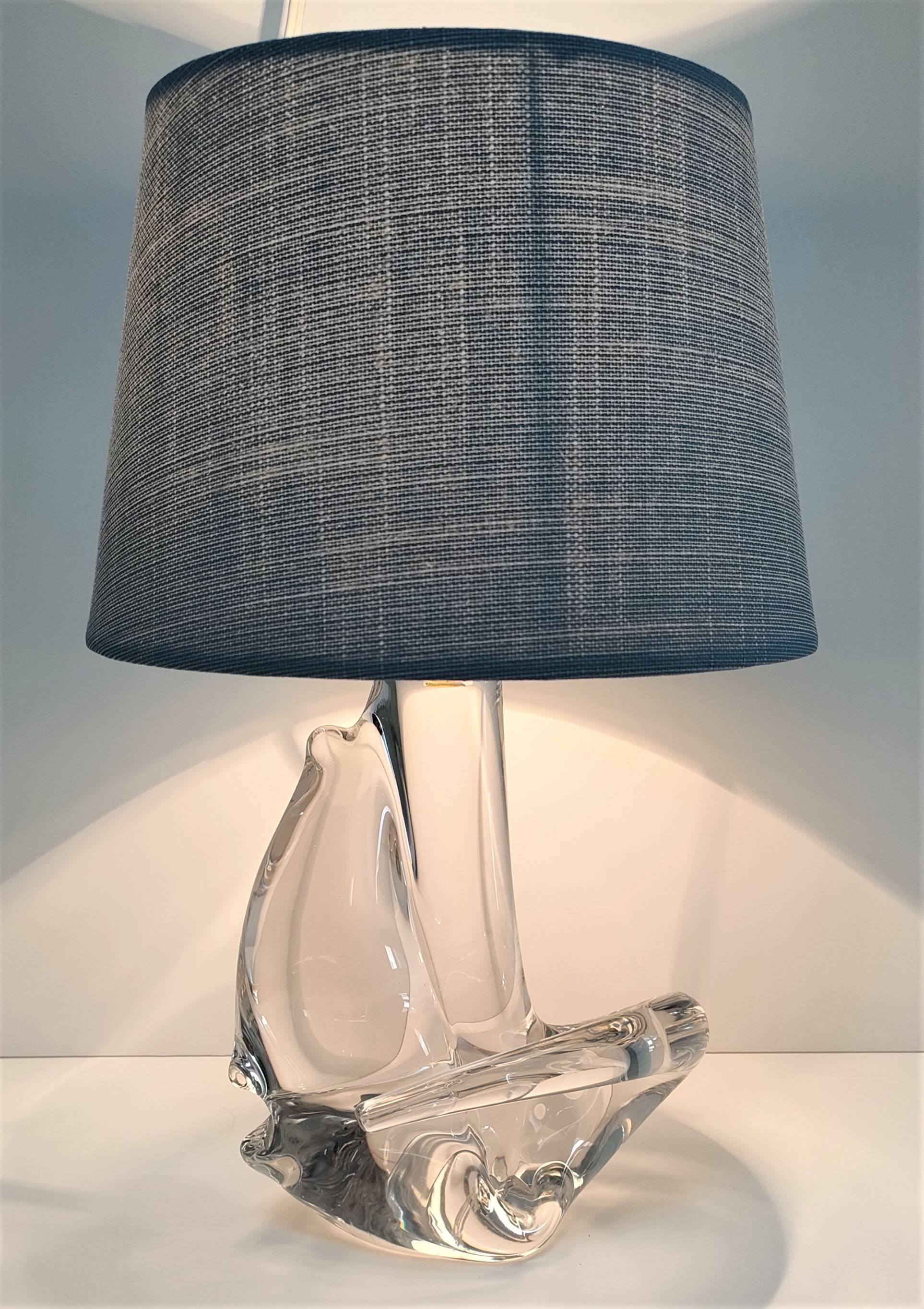 Vintage Schneider crystal lamp