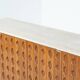 Contemporary Sideboard, Wood and Travertine , Italy