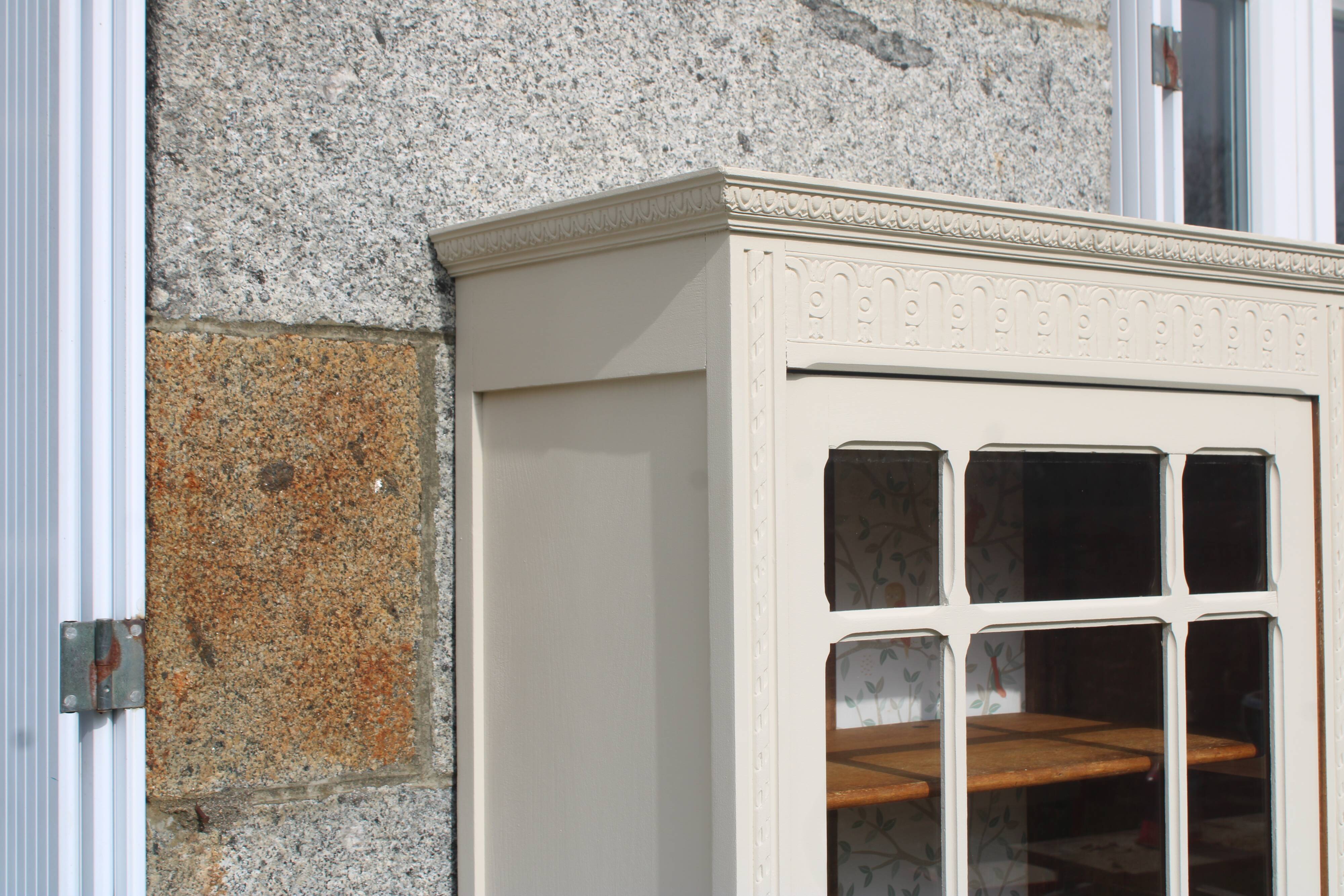 Antique Art Deco display cabinet – Camomille Libéron – 162 cm