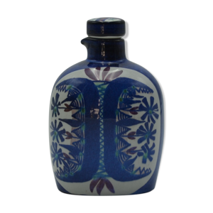 Bouteille en faïence