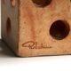 Ceramic cube candle holder by Raymonde Leduc, Vallauris, 1960s