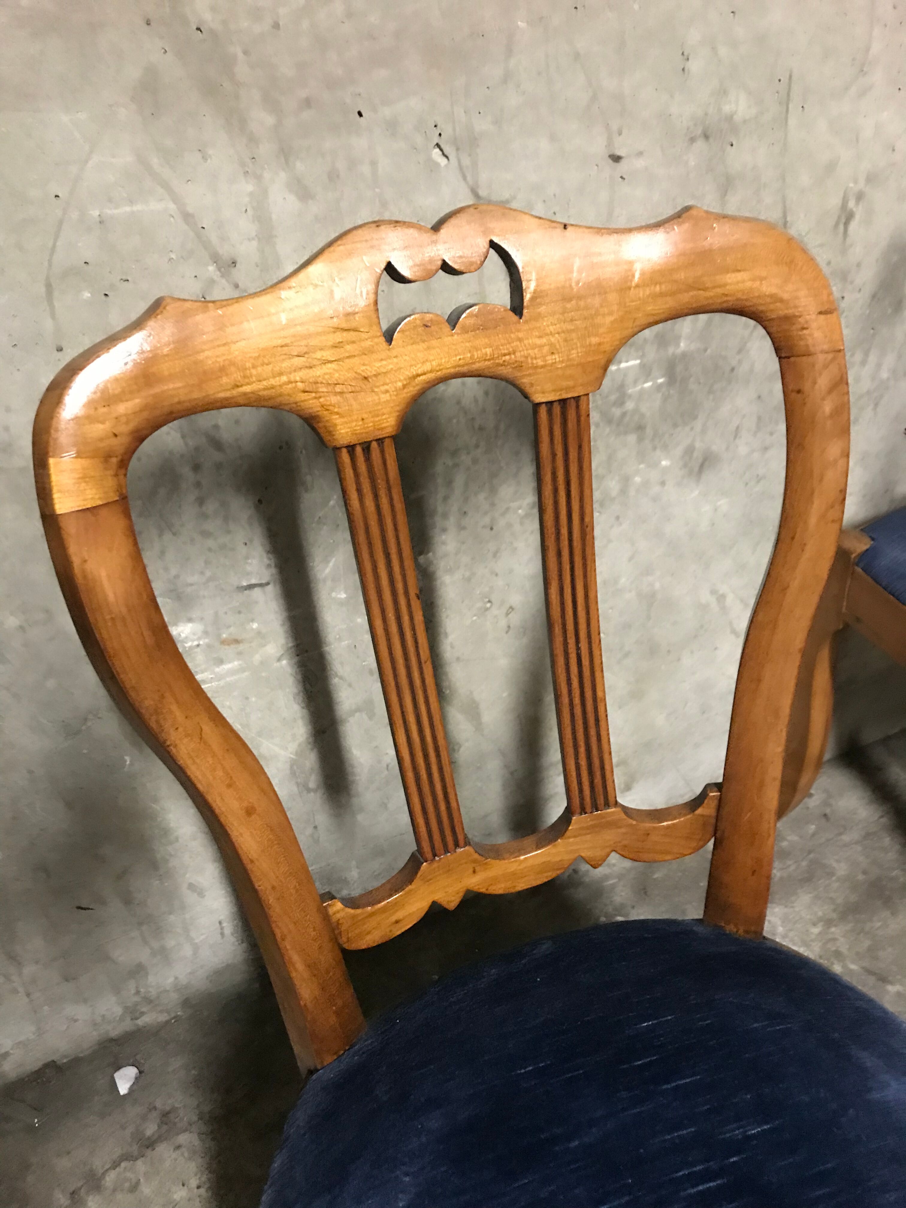 Pair of English chairs