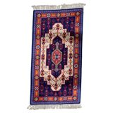 Vintage French Savonnerie rug 95 cm x 177 cm 1950s - 1C1231