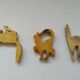 Vintage cat toy figure