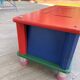 Banc-coffre années 80 Pierre Sala crayons