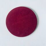 Old round beveled mirror
