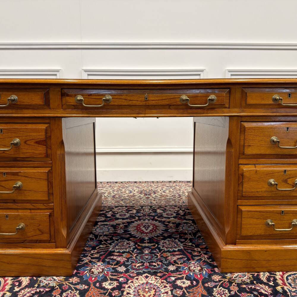 Classic English Globe Wernicke Desk