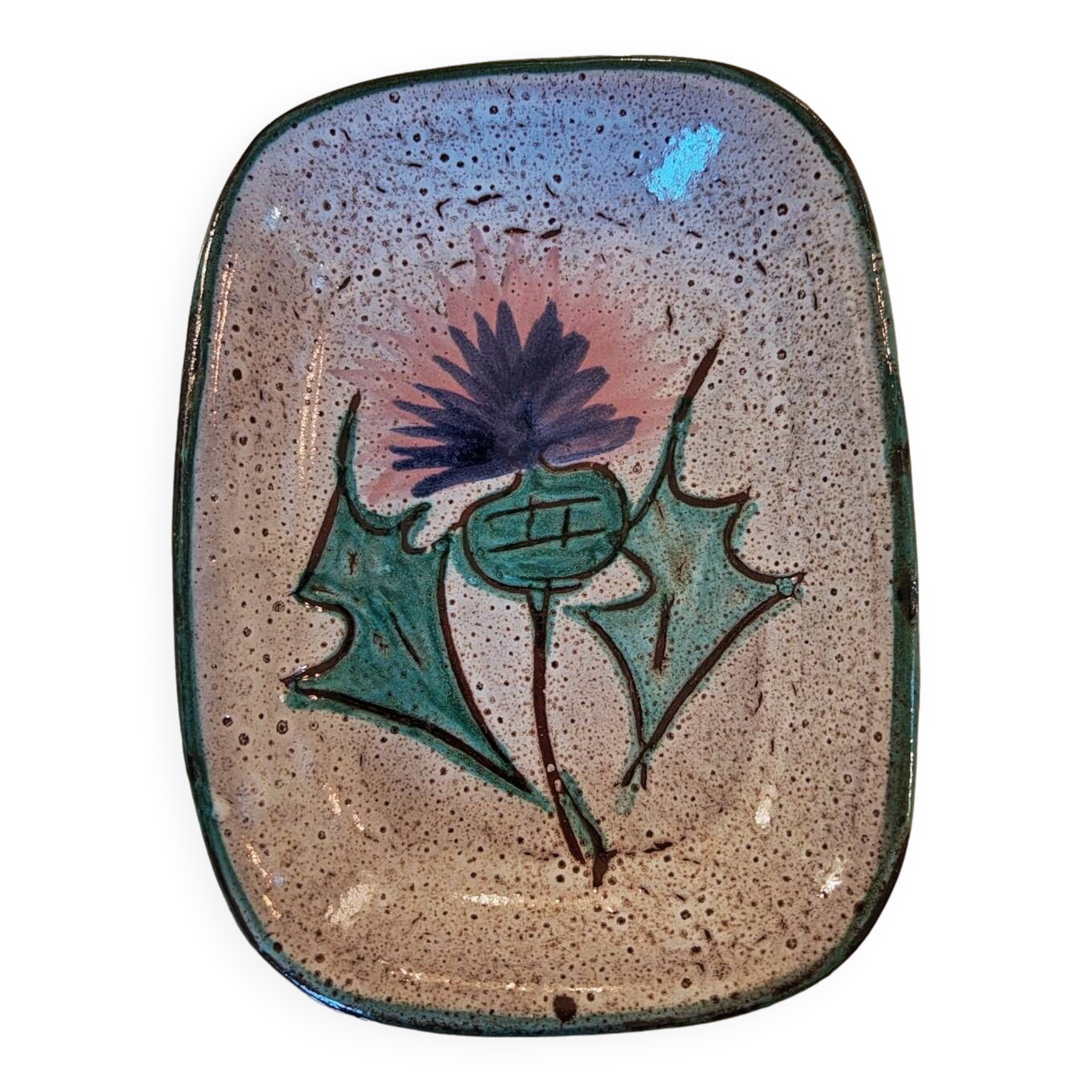 Vallauris thistle dish