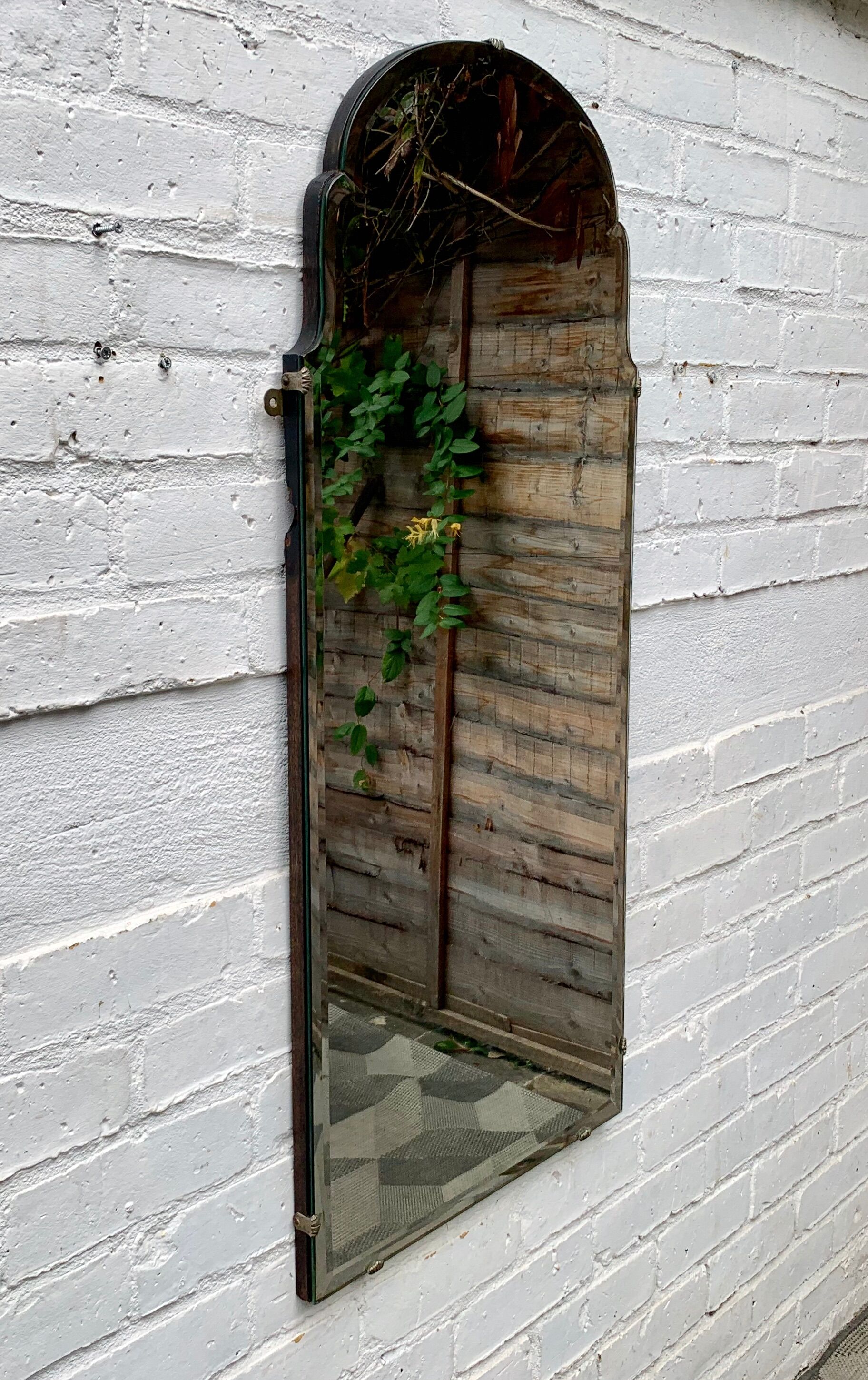 Wall mirror queen anne style