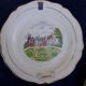 11 plates of earthenware from Gien model Châteaux de la Loire ar 22 cmmoiries diam