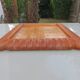 Decorative serving tray in resin, 1960s