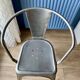 3 chairs and 1 Tolix armchair