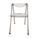 Vintage folding transparent chair