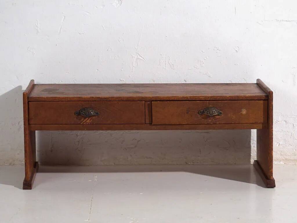 Old Japanese low table Chabudai – Showa period (c.1926-1970) #3